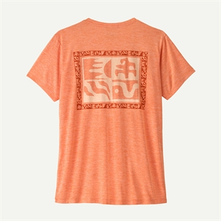 Patagonia W\'s Cap Cool Daily Shirt - Mother Rays peach ryg